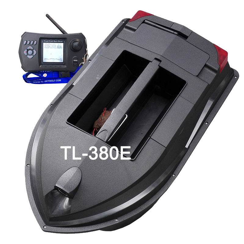 工場直販 スカイウルフ TL380 380E デュアルハル  - Fishing Boat Gps のレビューと価格