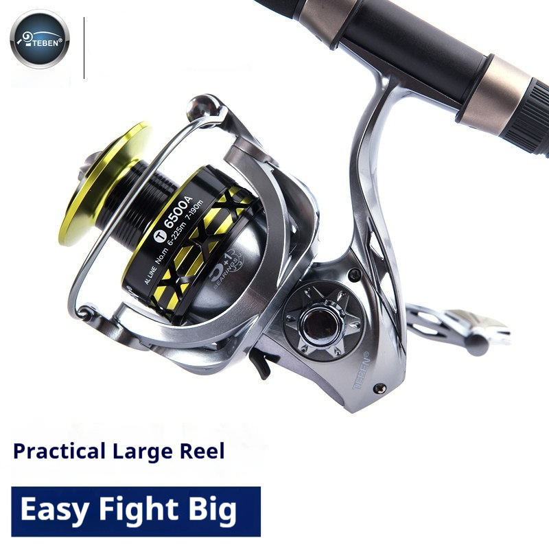 TEBEN T8500A スピニングフィッシングリール フル - Fishing Boat Anchor のレビューと価格