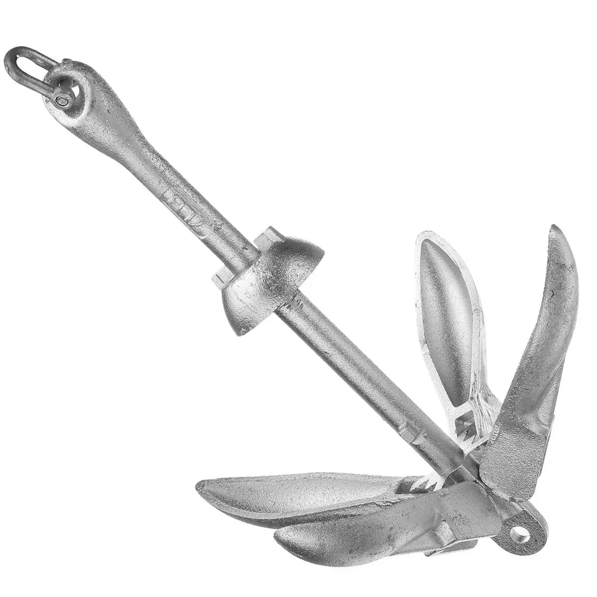 マリンヨット折りたたみアンカーカヤックカヌー用 2.5KG/ - Fishing Boat Anchor のレビューと価格